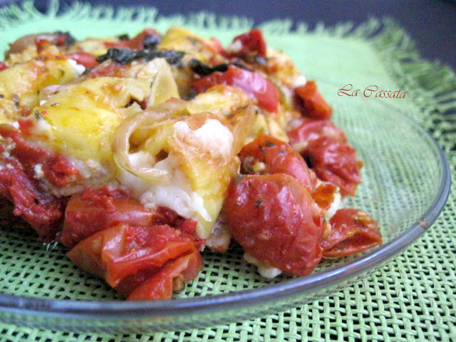 Cannelloni con feta e pomodorini piccadilly - La Cassata Celiaca Cannelloni con feta e pomodorini piccadilly - La Cassata Celiaca