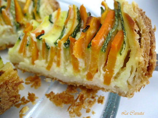 Torta salata alle verdure senza glutine - La Cassata Celiaca