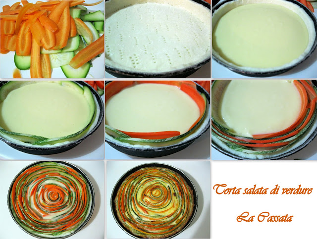 Torta salata alle verdure senza glutine - La Cassata Celiaca