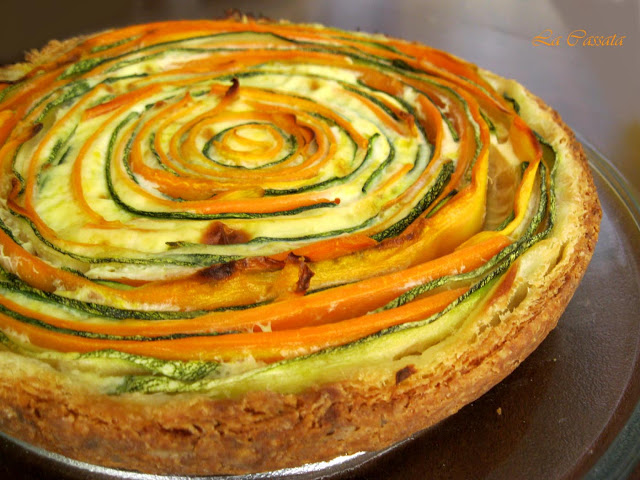 Torta salata alle verdure senza glutine - La Cassata Celiaca