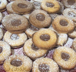 Biscotti farciti con la Nutella - La Cassata Celiaca