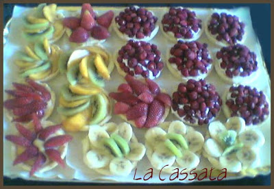 Tarte aux fruits - La Cassata Celiaca