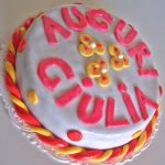Torta di compleanno decorata