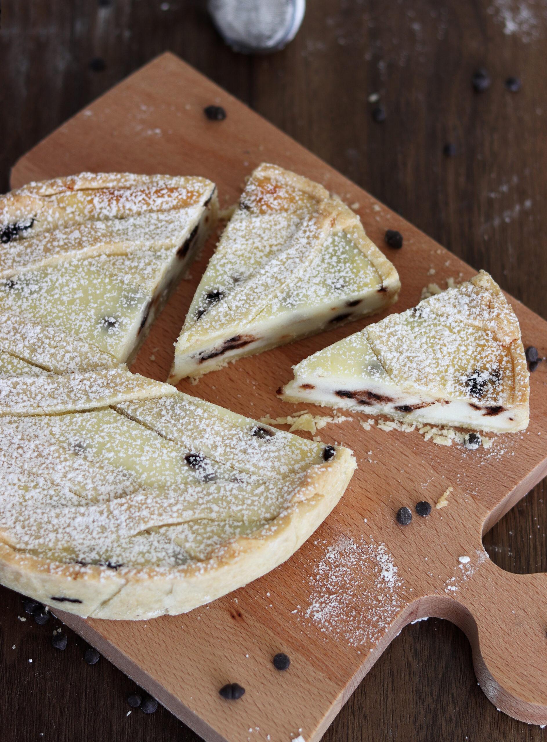 Crostata alla ricotta senza glutine - La Cassata Celiaca