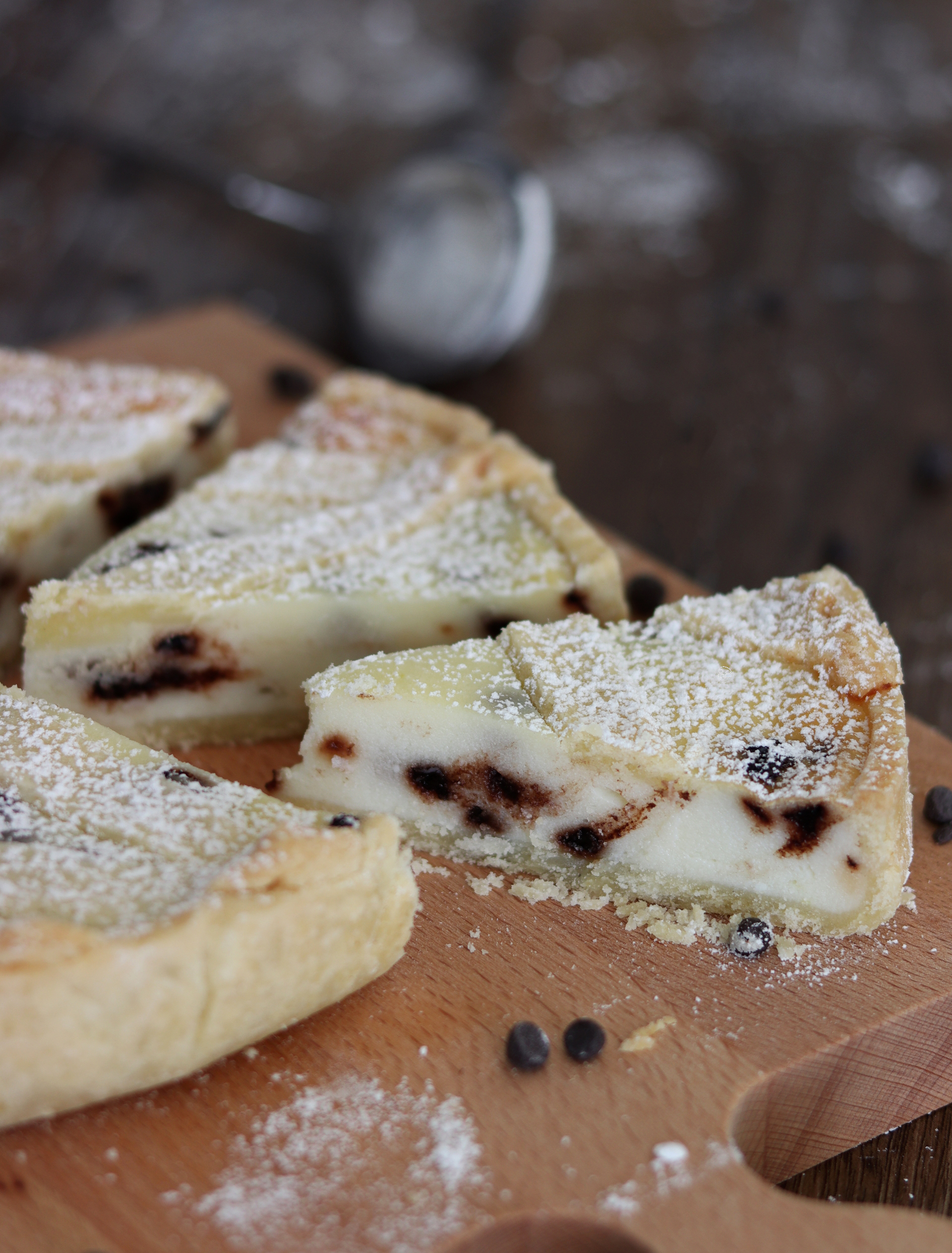 Tarte à la ricotta sans gluten - La Cassata Celiaca Tarte à la ricotta sans gluten - La Cassata Celiaca