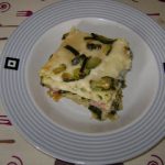 Lasagne con zucchine, cotto e besciamella