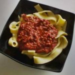 Pappardelle al ragù senza glutine