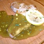 Filetto di tonno in salsa di pistacchio