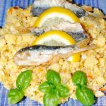Cous cous al pesto profumato con le sarde di Filippo La Mantia