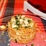 Riso freddo al pesto di pomodorini secchi