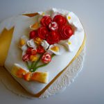 Torta al cioccolato bianco e caffè
