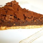 Crostata senza glutine al cioccolato e caffè
