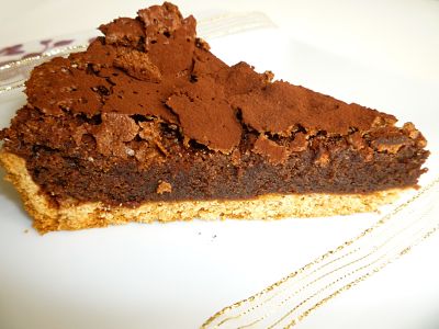 Crostata senza glutine al cioccolato e caffè - La Cassata Celiaca