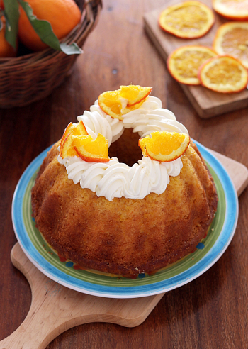 Torta all'arancia senza lattosio - La Cassata Celiaca