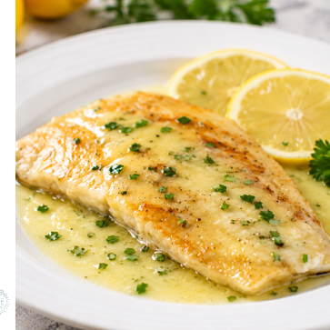 Pesce persico al limone