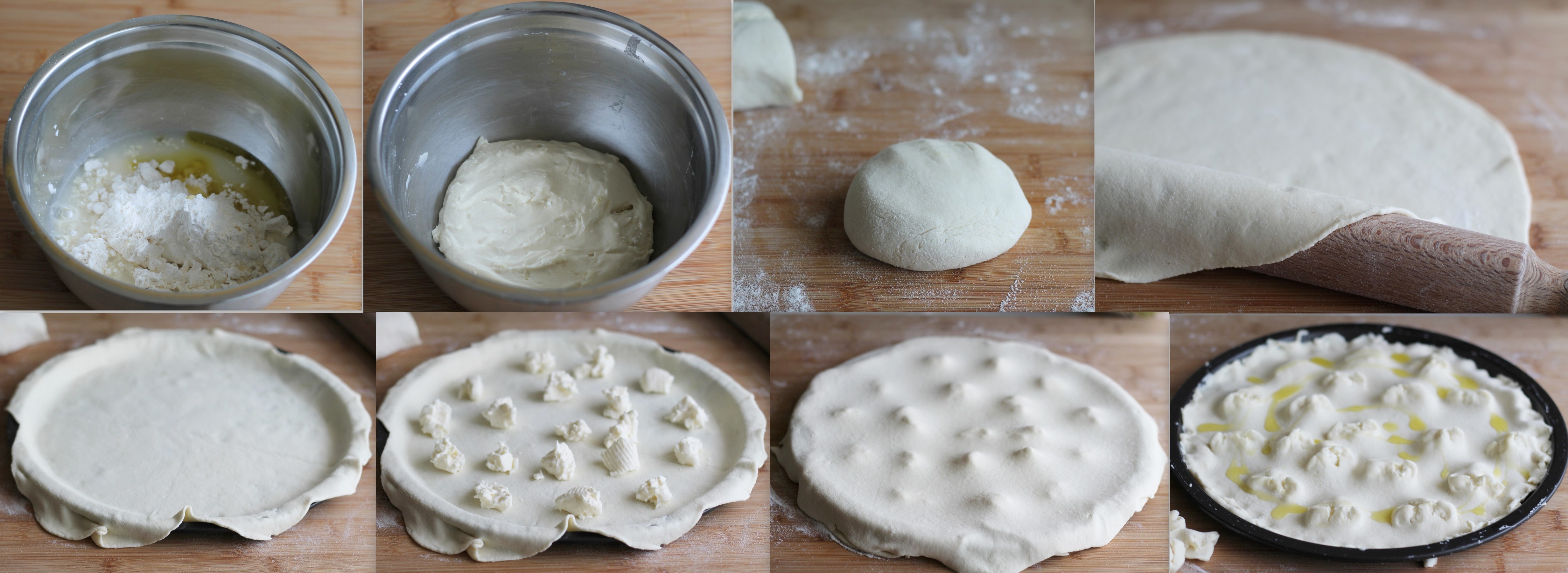 Focaccia de Recco sans gluten - La Cassata Celiaca