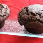 Muffins al triplo cioccolato