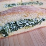 Panfocaccia con ricotta e spinaci senza glutine