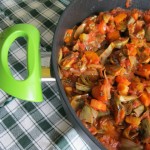 Caponata d'artichauts - La Cassata Celiaca