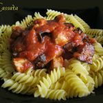 Fusilli melanzane e pesce spada