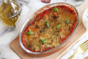 Parmigiana de courgettes - La Cassata Celiaca