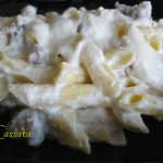 Pennette con ricotta e salsiccia