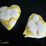 Cuori di polenta e formaggio