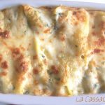 Conchiglioni ripieni di ricotta e spinaci e un premio