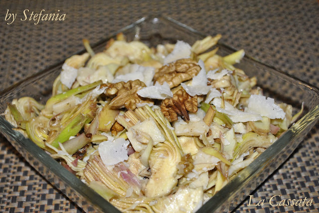 Salade d'artichauts - La Cassata Celiaca