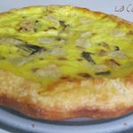 Quiche con carciofi e pancetta