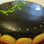 Torta al cioccolato con crema gianduja