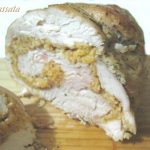 Fesa di tacchino farcita arrosto