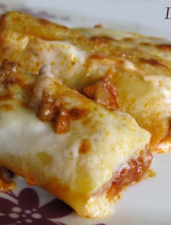 Cannelloni con ragù e besciamella (gluten free)
