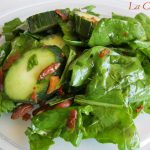 Insalata di spinaci e cetrioli di Jamie Oliver - La Cassata Celiaca