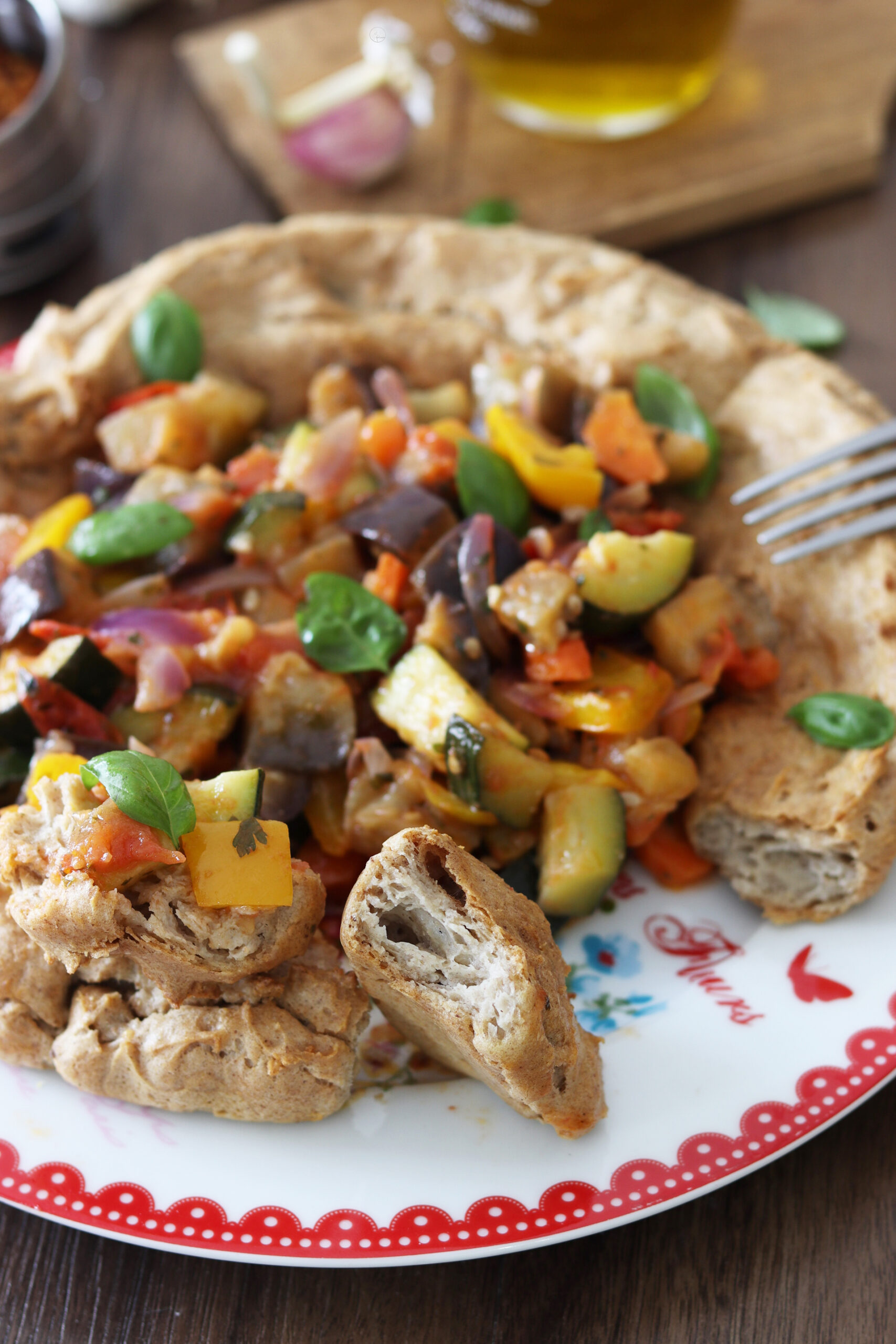 Ratatouille en croûte de choux sans gluten - La Cassata Celiaca Ratatouille en croûte de choux sans gluten - La Cassata Celiaca