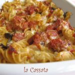 Fusilli vegetariani gratinati