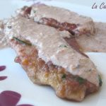 Spigola alla borgognona