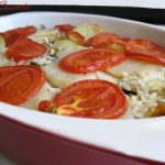 Tiella con patate, cozze e riso