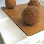 Arancine nere ai funghi