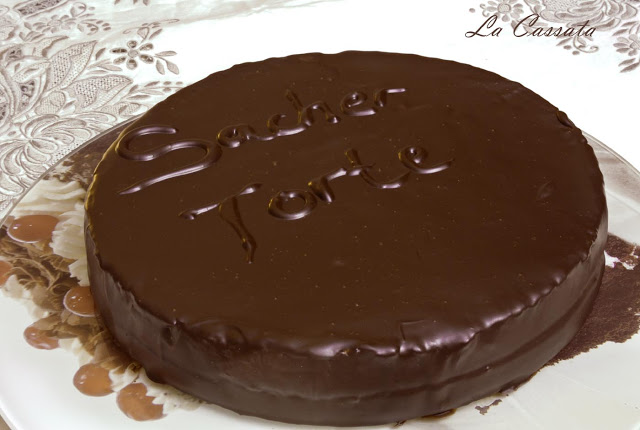 Sacher torte sans gluten - La Cassata Celiaca Sacher torte sans gluten - La Cassata Celiaca