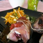 Involtini di pollo con feta, prosciutto e radicchio (per tutti e per celiaci)
