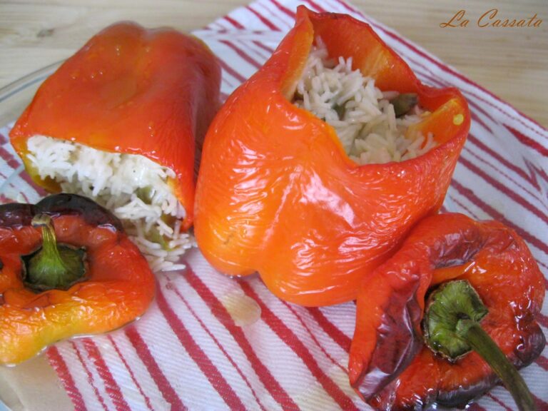 Le rifatte senza glutine: peperoni ripieni alla Micò - La Cassata Celiaca