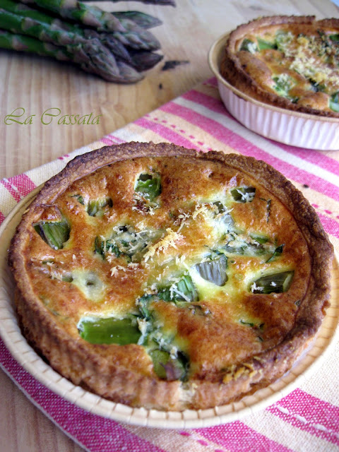 Quiche agli asparagi (per tutti e per celiaci) - La Cassata Celiaca