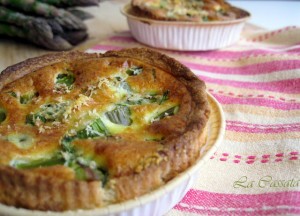 Quiche agli asparagi (per tutti e per celiaci) - La Cassata Celiaca