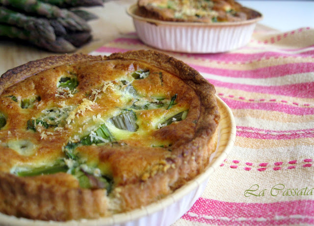 Quiche agli asparagi (per tutti e per celiaci) - La Cassata Celiaca