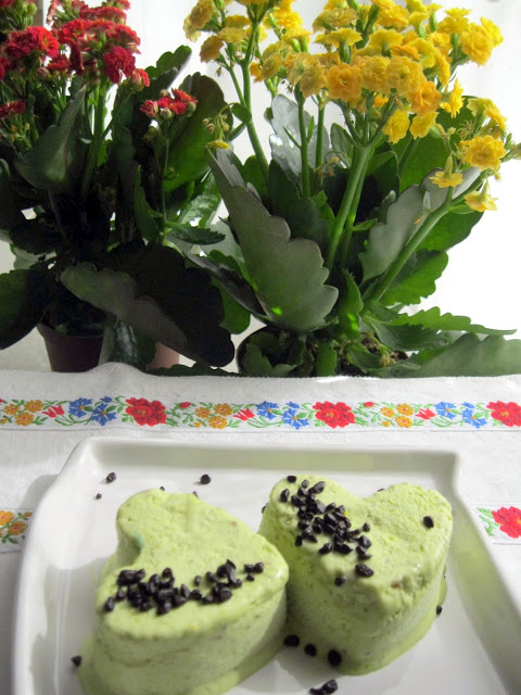 Parfait al pistacchio e chocaviar - La Cassata Celiaca Parfait al pistacchio e chocaviar - La Cassata Celiaca
