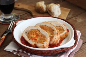 Rouleau de viande farcie- La Cassata Celiaca