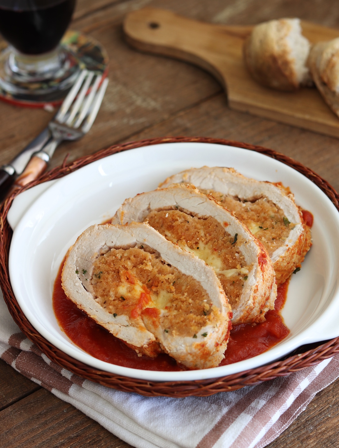 Rouleau de viande farcie- La Cassata Celiaca