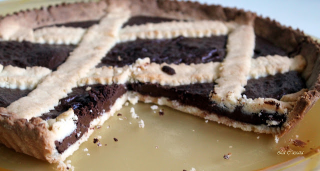 Crostata con la crema di nocciole senza glutine con videoricetta - La Cassata Celiaca