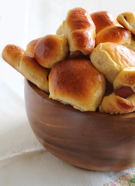 Brioche salée sicilienne (avec gluten) ou rôtisserie - La Cassata Celiaca